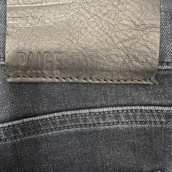 Paige Jeans Transcend Lennox Unique Tie Dye Pattern Whiskering Dark Blue Men 38 - Picture 5 of 14
